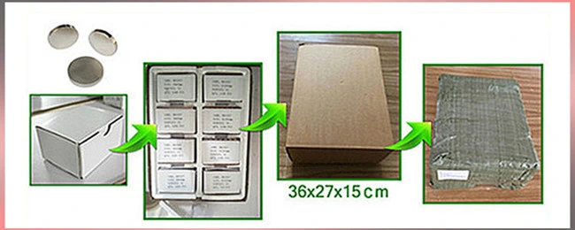 NdFeB Permanent Square Magnet for Shutter / Curtains