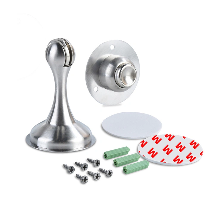 Magnetic Door Stops Stainless Steel Non Punch Door Stop Cabinet Doors