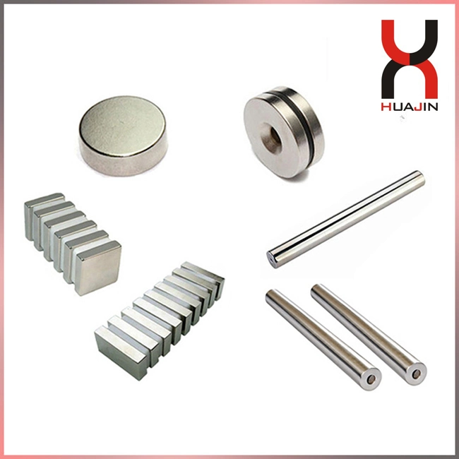 NdFeB Permanent Square Magnet for Shutter / Curtains