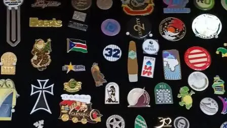 Imanes de forma personalizada de fundición Insignias Pin de imán barato